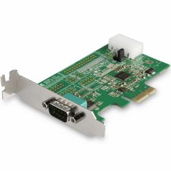 StarTech.com 1 Port Serielle PCI Express RS232 Adapter Karte - Serielle PCIe RS232 Kontroller Karte - PCIe zu Seriell DB9 - 16950 UART - Niedrigprofil-Erweiterungskarte - Windows & Linux (1PORT RS2...