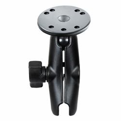 RAM Mounts RAM-B-103U Halterungsteil/-zubehör (M- Arm + Base, B-size - ouble Socket Arm with Round - Plate, 109.5 mm - Warranty: 300M)