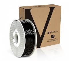 Verbatim 55327 3D-Druckmaterial Polyacticsäure [PLA] Schwarz 1 kg (Verbatim 2.85mm PLA Filament 1KG BLACK)