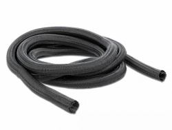 DeLOCK 18855 Kabelmuffe Schwarz (Delock Braided Sleeving self-closing -)