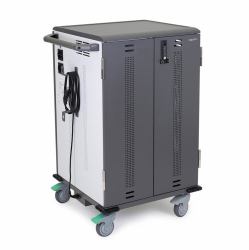 Ergotron YESMOR36 Freistehend Schwarz, Silber (YESMOR36 CHROMEBOOK CHARGING - CART UK/IE/SNG/HK/MY)