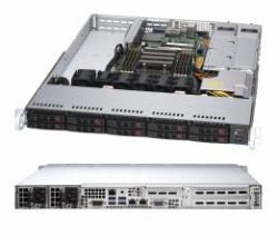 Supermicro A+ Server 1114S-WTRT Socket SP3 Rack [1U] Schwarz (1U BARE EPYC7002 10X2.5HS,Single AMD EPYC 7002 Sockel/ max.2TB DDR4-3200/ 2x 10GBase-T/ 10x 2.5 Hot-swap SATA3, Optional 2 U.2 NVMe [PC...