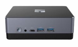 Trekstor WBX5005 Intel® Core™ i3 i3-5005U 4 GB 128 GB SSD Mini PC Mini-PC Schwarz, Grau 