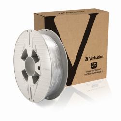 Verbatim 55151 3D-Druckmaterial Polycarbonat [PC], Polymethylmethacrylat [PMMA] Durchscheinend 500 g (Verbatim 3D PRINT FILAMENT DURABIO CLR)