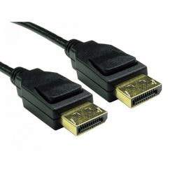Cables Direct CDLDP8K-03MK DisplayPort-Kabel 3 m Schwarz (CDL 3mtr DisplayPort v1.4 cable)