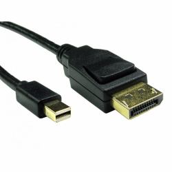 Cables Direct CDLMDP8K-005MK DisplayPort cable 0.5 m Mini DisplayPort Black (CDL 0.5mtr MDP to DP t v1.4 8K)