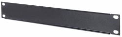 Intellinet 10" Blindabdeckung, 1 HE, verdeckt ungenutzte Bereiche in 10"-Schränken, Metall, schwarz (10IN BLANK PANEL 1U BLACK- - METAL)