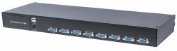 Intellinet Modularer 8-Port KVM-Switch mit VGA-Schnittstelle, Zur Verwendung mit Rackmount LCD-Ko...