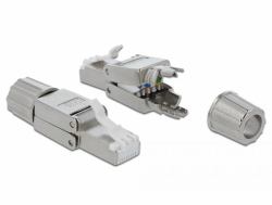 DeLOCK 86476 wire connector RJ-45 Grey (Delock netvÃ¦rk-konnektor)