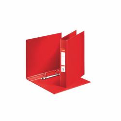 Esselte 47683 Ringmappe A5 Rot (Esselte Vivida ringbind PP A5 2RR 25mm)