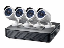 LevelOne DSK-8001 Videoüberwachungskit Kabelgebunden 8 Kanäle (Video Surveillance Kit Wired - 4 Channels - Warranty: 12M)