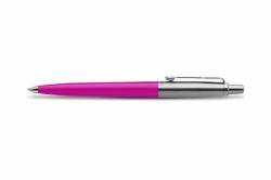 Parker 2075996 Kugelschreiber Blau Clip-on-Einziehkugelschreiber Medium 1 Stück[e] (Parker Jotter Originals Ballpoint Pen Magenta Finish Box of 6)