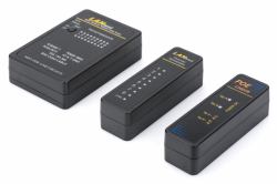 Digitus Netzwerk- und Kommunikationskabel Tester, RJ45 und BNC (NETWORK CABLE TESTER RJ45+BNC - MAIN DEVICE REMOTE UNIT POE)