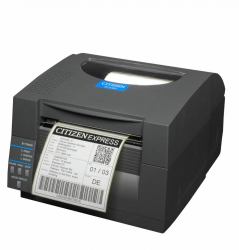 Citizen CL-S521II Etikettendrucker Thermodirekt 203 x 203 DPI 150 mm/sek Kabelgebunden (CL-S521II PRINTER DT BLACK - UK/EN PLUG)