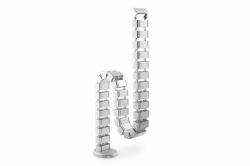 Digitus DA-90506 Kabel-Organizer Cable Eater Tisch/Bank Weiß 1 Stück[e] (FLEX. CABLE ROUTING ADJ. LENGTH - CABLE MANAGEMENT SPINE SILVER)