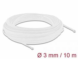 DeLOCK 20692 Kabelmuffe Weiß (Delock Braided Sleeving stretchable -)