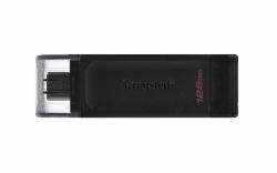 Kingston Technology DataTraveler 128GB USB-C 3.2 Gen 1 70 (128GB USB 3.2 DATATRAVELER 70 - USB TYPE-C)