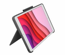 Logitech Combo Touch QWERTY Nordisch Smart Connector Graphit (COMBO TOUCH IPAD 7TH GEN - GRAPHITE PAN NORDIC)