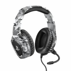 Trust GXT 488 Forze PS4 Kopfhörer Kabelgebunden Kopfband Gaming Schwarz, Grau 