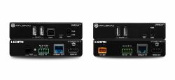 Atlona AT-OME-EX-KIT-LT Netzwerk-Erweiterungsmodul Netzwerksender & -empfänger Schwarz (AT-OME-EX-KIT-LT - HDBaseT TX/RX for HDMI with USB Black)
