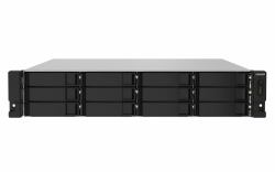 QNAP TS-1232PXU-RP NAS Rack [2U] Annapurna Labs AL324 4 GB DDR4 0 TB QNAP QTS Black (TS-1232PXU-RP-4G 2U12BAY 1.7GHZ - QC 2X10GBE SFP+ 2X2.5 GBE RPS)