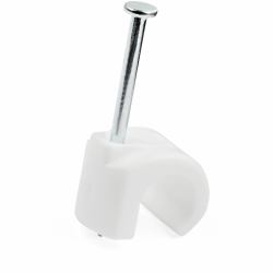 StarTech.com CBMNMCC3 Kabelklammer Weiß 100 Stück[e] (100 PACK OF NAIL MOUNTED CABLE - CLIP LARGE)