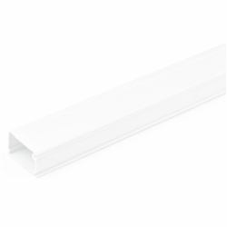 StarTech.com 1,8m Kabelkanal Selbstklebend, 32x20mm, PVC, Sockelleiste/Wandkabelkanal, UL geprüft (SINGLE PIECE WIRE CABLE RACEWAY - DUCT 32X20MM)