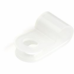 StarTech.com 100 Stück Kabelschellen mit Schraubbefestigung - Kleine 5mm Kabelklemmen - R-Typ wiederverwendbare Kunststoff Kabelhalterung - Ethernet Kabelmanagement clips - UL/94V-2 TAA (100 PACK ...