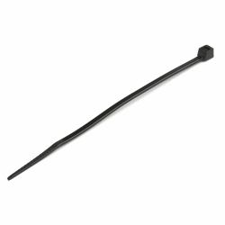 StarTech.com 4"[10cm] Cable Ties - 1/16"[2mm] wide, 7/8"[22mm] Bundle Diameter, 18lb[8kg] Tensile Strength, Nylon Self Locking Zip Ties with Curved Tip - 94V-2/UL Listed, 100 Pack - Black (100 PACK...