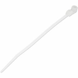 StarTech.com 10 cm Kabelbinder mit Öse - 2 mm breit, 24 mm Bündeldurchmesser, 8 kg Zugfestigkeit, Nylon 66 selbstsichernde Kabelbinder mit Schraubloch, UL gelistet, 100 Stück (4"[10Cm] Cable Tie...
