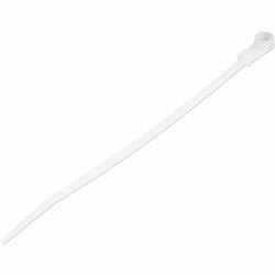 StarTech.com 15 cm Kabelbinder mit Öse - 3 mm breit, 40 mm Bündeldurchmesser, 18 kg Zugfestigkeit, Nylon 66 selbstsichernde Kabelbinder mit Schraubloch, UL gelistet, 100 Stück (100 PACK OF PLAST...