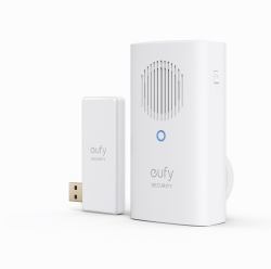 Anker E8741021 Türklingel-Glockenspiele Weiß (Eufy - TÃ¼rgong - kabellos - Wi-Fi - 2.4 Ghz)