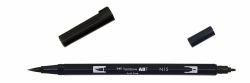 Tombow ABT-N15 Filzstift Fein / Extradick Schwarz 1 Stück[e] (Tombow ABT-N15 filtpen Fin/ekstra fed)