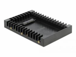 DeLOCK 3.5″ Einbaurahmen für 2.5″ SATA Laufwerk schwarz (Delock - ramme)