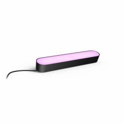 Philips Hue White and Color ambiance Hue Play Lightbar Erweiterung (Hue Play Extension Kit - black - nd colour ambience Play light - bar extension pack, Black, Integrated LED, Non-changeable bulb[s...