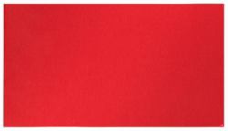 Nobo Impression Pro Widescreen Felt Notice Board 85" 188x106cm (Nobo 1915423 Impression Pro 1880x1060mm Widescreen Red Felt Notice Board)