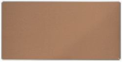 Nobo Premium Plus Pinnwand Drinnen Braun Aluminium (Nobo 1915185 Premium Plus Cork Notice Board 2000x1000mm)