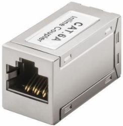 Microconnect MPK140 Keystone-Modul (Modular Adapter Shielded RJ45 - CAT6A To connect two network - installation cables, pin out: 1:1, suitable for PoE+ according to IEEE 802.3at - Warranty: 300M)