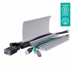 Dataflex Addit cable protector 180 cm - straight 432 (Dataflex Addit cable protector 180 cm - straight 432 - silver [1Year warranty])