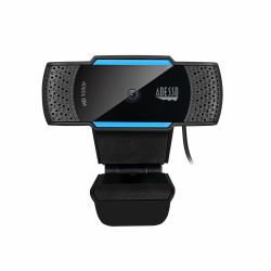 Adesso CyberTrack H5 Webcam 2,1 MP 1920 x 1080 Pixel USB 2.0 Schwarz, Blau (1080P 2.1MP H.264 AUTO FOCUS - WCAM BUILD IN DUAL CYBERTRACK H5)