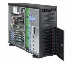 Supermicro CSE-743TQ-903B-SQ Computer-Gehäuse Full Tower Schwarz 903 W (SUPERMICRO TOWER CHASSIS 4U)