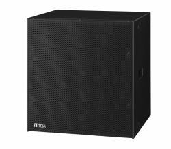 TOA FB-150B Subwoofer Schwarz 200 W (FB-150B Subwoofer, 200W [8O], 15" Floor Mount, Black - for HX-7)