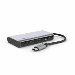 Belkin AVC006btSGY USB 3.2 Gen 1 [3.1 Gen 1] Type-C Silber 