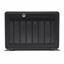 OWC ThunderBay 8 disk array Desktop Black (OWC 0TB ThunderBay 8 RAID Ready 8-Bay External Storage Enclosure with 2x TB3 Ports without Softraid!!)