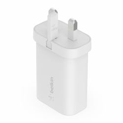 Belkin WCA004myWH Smartphone, Tablet White AC Fast charging Indoor (BOOST CHARGE 25W USB-C PD PPS - SINGLE WALL CHARGER WHITE)