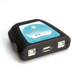 VALUE Manueller USB 2.0 Druckerswitch, 2fach (MAN USB2.0 DRUCKERSWITCH 2X - )