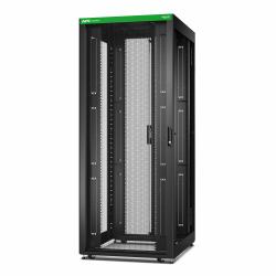 APC Easy Rack, 42U, Black, With Roof, Castors, Feet, 4 Brackets, and Bottom, No Side Panels, 1991H x 800W x 1000D mm (EASY RACK 800MM/42U/1000MM WITH - ROOF CASTORS FEET AND 4 BRACKETS)