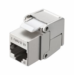Lanview LVN128082 Keystone-Modul (Cat6 Shielded flip jack - keystone - Warranty: 60M)