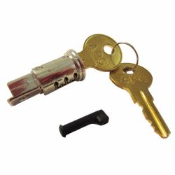 apg Solutions PK-408LS-A9 Zubehör für Geldkassetten Tastensperre (TUMBLER ASSEMBLY: LOCK [2] KEYS - + LOCK PIN XX DENOTES LN A1-A10)