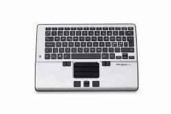 Mousetrapper Alpha - Nordic Tastatur Maus enthalten Büro USB + Bluetooth QWERTY Nordisch Schwarz...